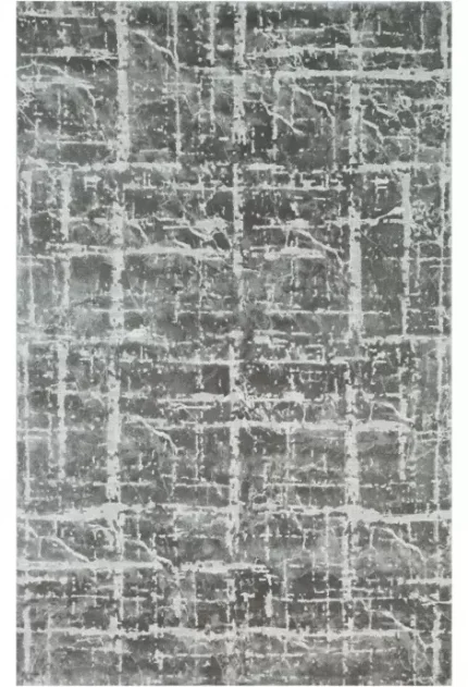Koyunlu Arya AR042 KOYU-GRI Modern Saçaksız Halı