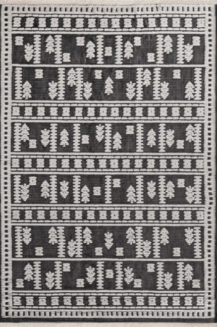 Bahariye C045 Antrasit / Krem